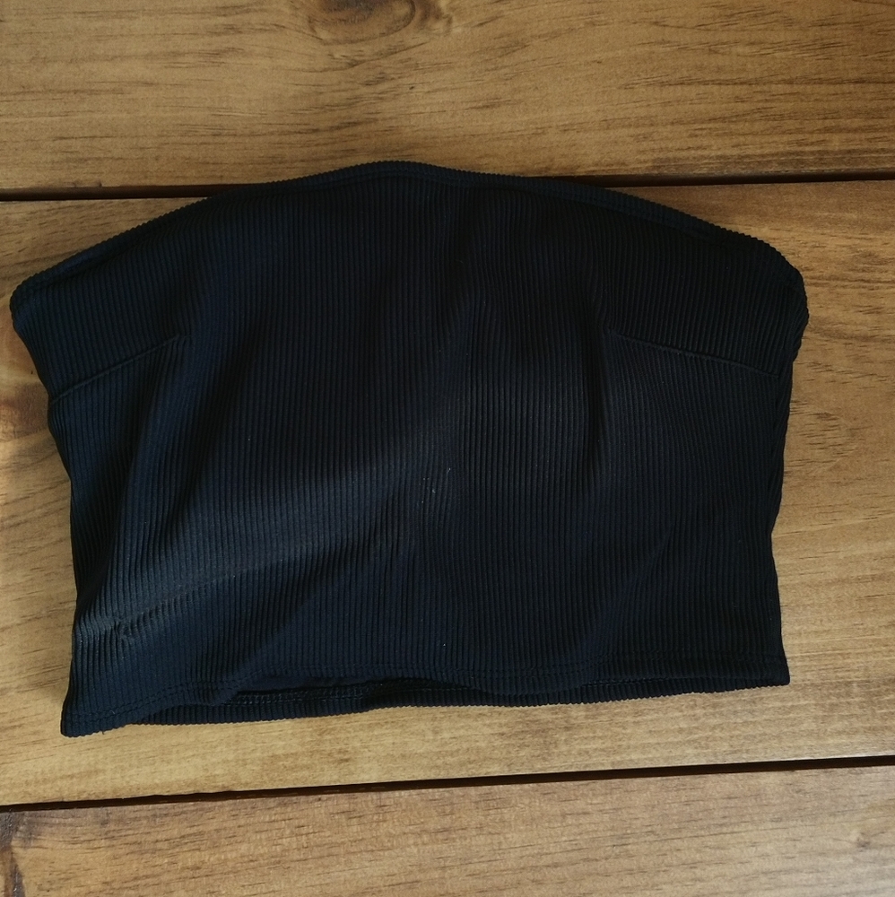 Ribbed Tube Swim Top